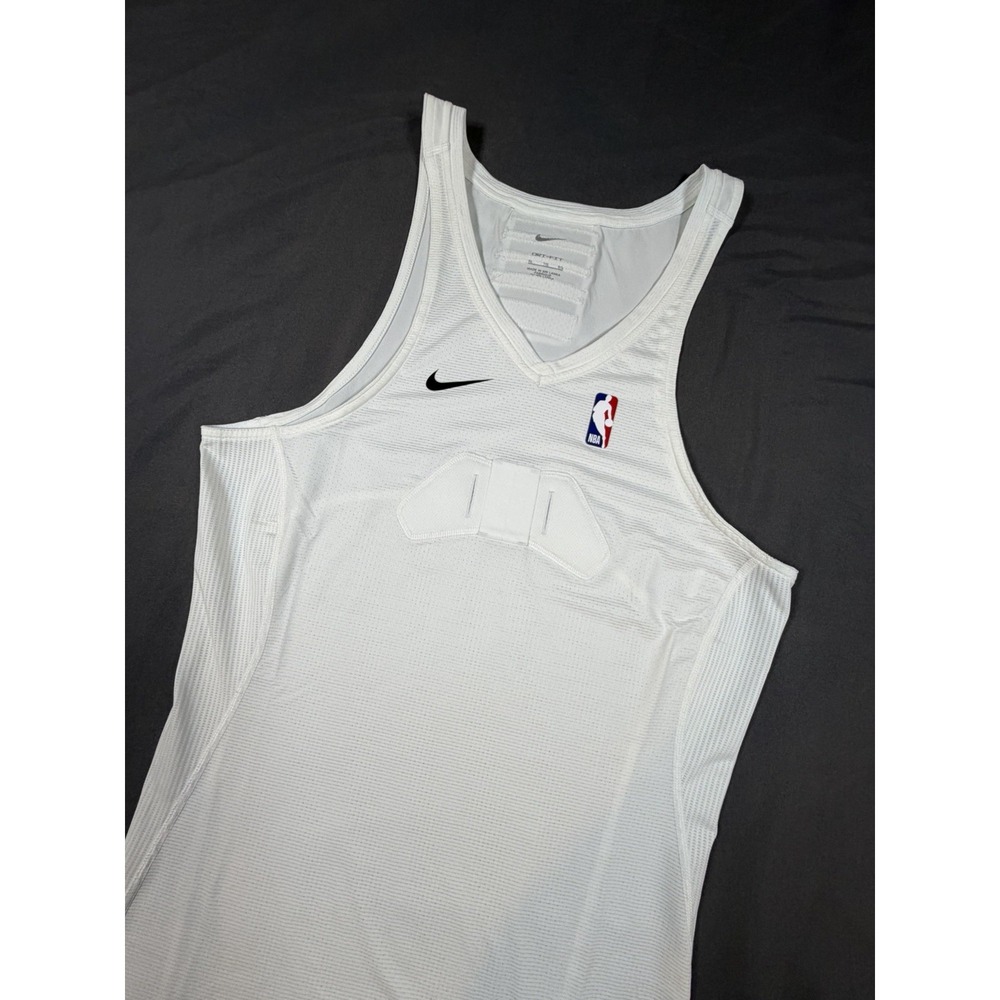 Nike Pro NBA Team Player Issue Breathable Tank Top Men's XL White 880805-100